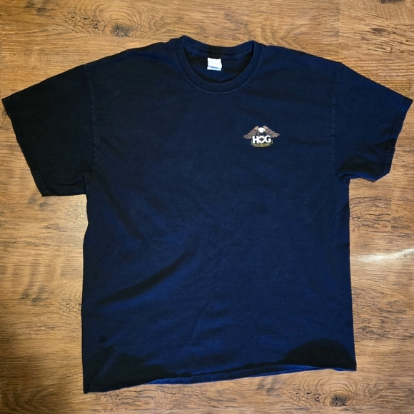 Harley Davidson motorcycles HOG Official Riding Club shirt biker tee Vintage 🔥 - Picture 2 of 5